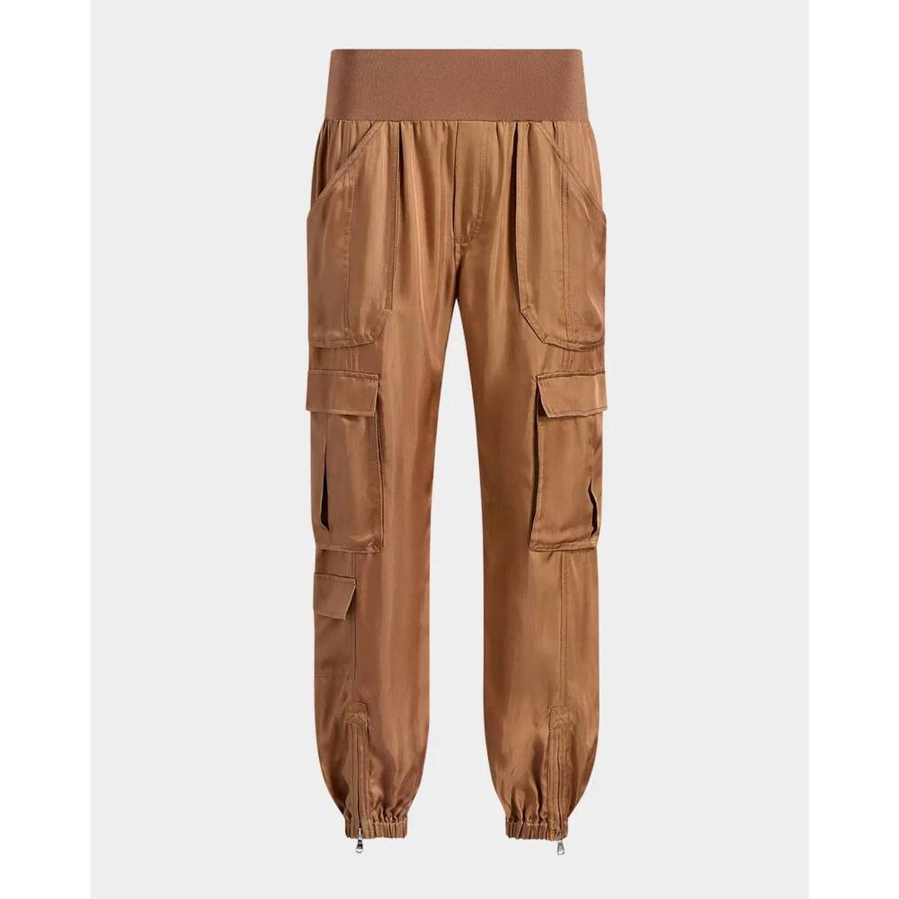 NEW CINQ A SEPT raven pant in brown - Picture 4 of 4